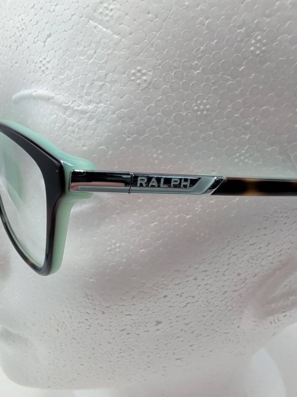 Ralph Lauren Eyeglasses Frames Only RA 7044 601, 52-16-135 Tortoise/Green & Case - Picture 6 of 12
